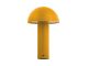 Lampa stołowa Fuego LED metalowa matowe żółty ocher Leitmotiv