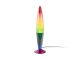 Table lamp Rainbow Rocket Lava multi colour, green