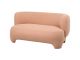 Sofa Ardor teddy curl piaskowy brąz Leitmotiv