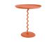 Side table Zig Zag large bright orange