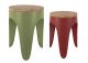 Zielony Stool Set Leitmotiv