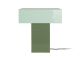 Zielony Lampa stołowa Grato Recto jungle w. grayed jade Leitmotiv