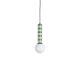 Zielony Lampa wisząca Rayado jungle w. grayed jade Leitmotiv