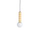 Ochra Lampa wisząca Rayado żółty w. soft Leitmotiv