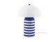 Leitmotiv Lampa stołowa Rayado kobaltowy niebieski