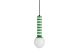 Leitmotiv Lampa wisząca Pendant retro zieleń