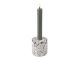 Candle holder Terrazzo black small