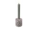 Candle holder Terrazzo grey small