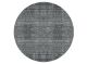 Dywan Washed cotton round czarny