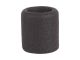 Świecznik na Tea light Burly ceramiczna czarny