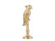 Figurka Kakadu polyresin złoty medium