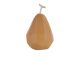 Figurka Origami Gruszka concrete matt caramel brązowy