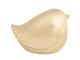 Figurka ptak One medium ceramiczna gold plated PT