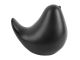 Figurka ptak Long Tale ceramiczna matt black PT