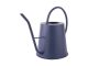 Watering can Cone metal matt night blue Present Time