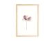Dekoracja scienna PT Flower wood frame 