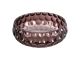 Bowl Speckles glass small chocolate brown Present Time