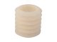 Pillar candle Layered Circles small ivory