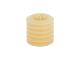 Pillar candle Layered Circles small vanilla yellow