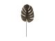 Artificial plant Monstera Stem black