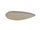Patera Mila medium wykonana z metalu enamel warm szary Present Time