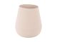 Vase Boaz iron textured warm grey
