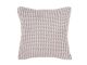 Poduszka Topaz Knitted szara bawełna pt