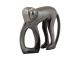 Statue Monkey metalowa metalowa armatnia Present Time