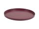 Tray Servir round extra small dark mauve