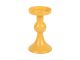 Candle holder Funky small bright yellow