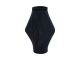 Vase Twisted Rib large dark blue